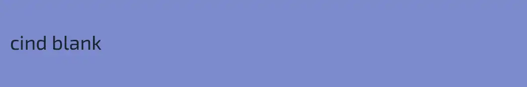 cind blank